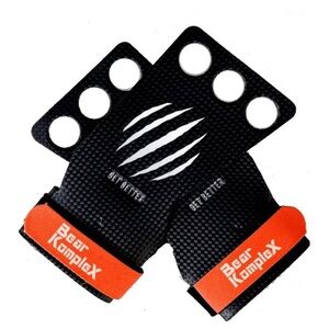 Bear KompleX Gym Workout Hand Grips Crossfit Gymnastics Pull-Ups 3 Finger Size S